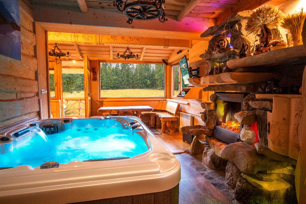 Apartament Superior z PRYWATNYM Jacuzzi i Sauna, domek nocleg Zakopane