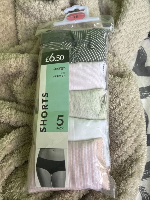Szorty/majtki zestaw 5sztuk