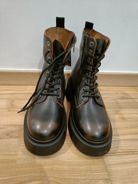 Tommy Hilfiger Tjw Chunkry Rugget  Boot, Nowe Rozmiar 39
 - Buty sznurowane

TJW CHUNKY RUGGED BOOT - Buty sznurowane