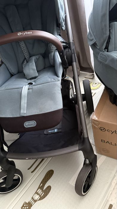 Коляска 2 в 1 Cybex Balios S Lux Stormy Blue 2025