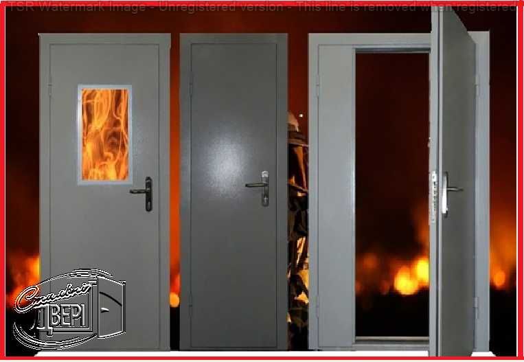 Двери противопожарные Скидка 10%/Двері протипожежні Акція!