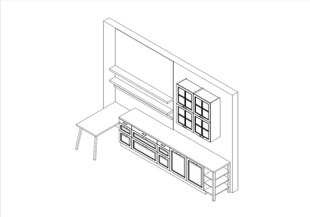 Meble kuchenne z ekspozycji – kuchnia firmy Hacker, nowa, stan idealny