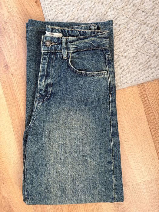Jeansy wide leg Stradivarius rozmiar 34