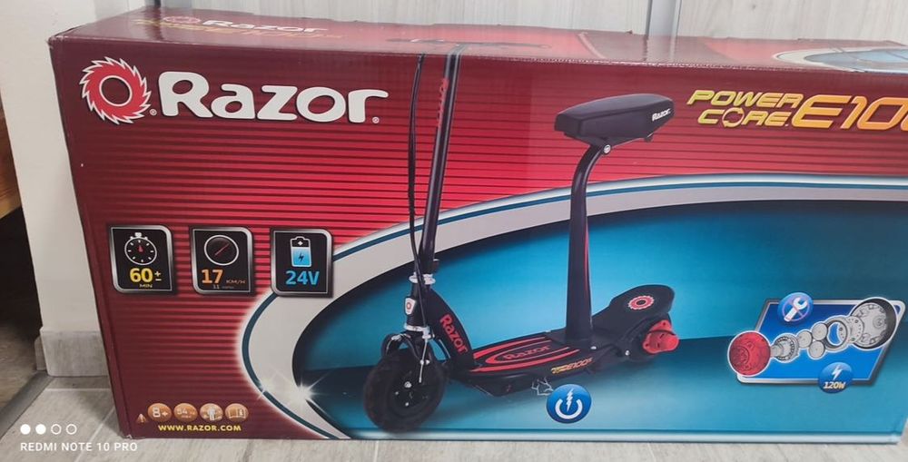 Електросамокат Razor Power Core E100S з сидінням