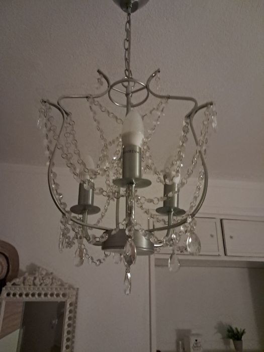 Candeeiro de vidrinhos NEGOCIÁVEL