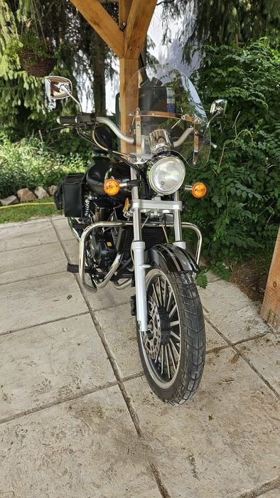 Motocykl Zipp Raven Lux 125 Chopper na kat. B