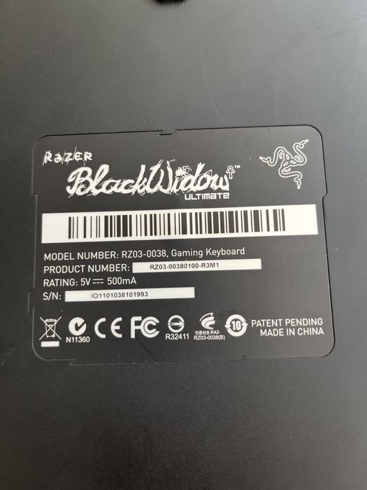 Teclado Razer BlackWidow