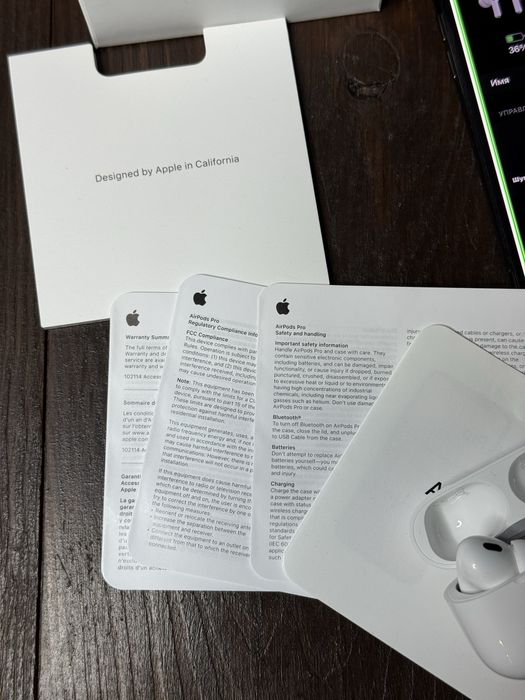 Навушники AirPods Pro 2, Pro3, оріг мікро, Airoha, Сумісні з ANDROID