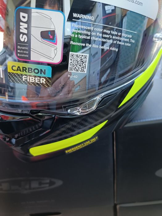 Kask motocyklowy HJC RPHA71 CARBON HAMIL MC3H.