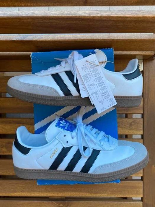 Nowe Aididas Originals Samba OG-Biały r.39
