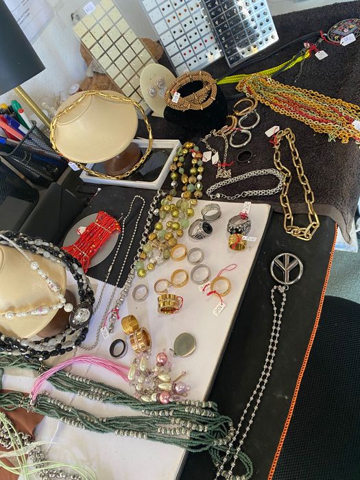 Lote de joias bijuterias