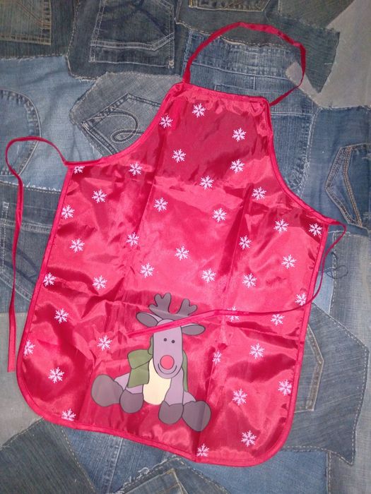 Детский фартушек для маминой помощницы