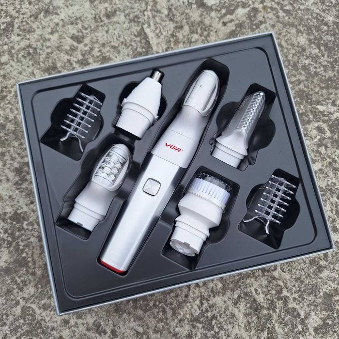 Жіночий епілятор VGR 752 з 5 насадками!ТОП!