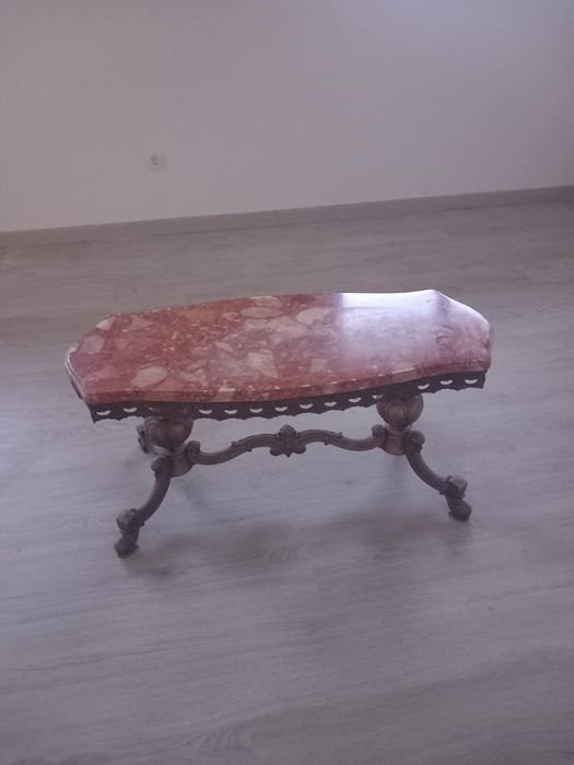 Mesa de Centro de pedra de mármore