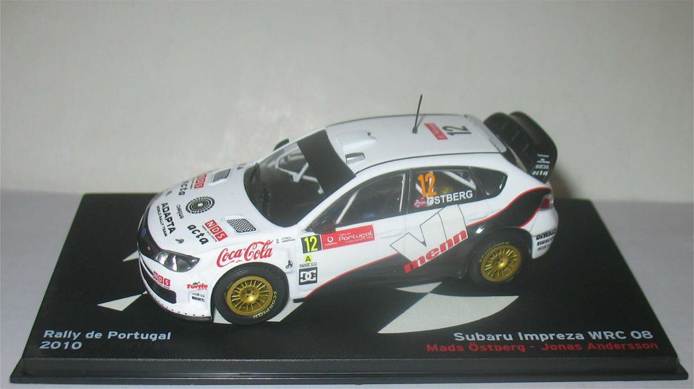Altaya/Ixo - Subaru Impreza WRC -7º Rally Portugal 2010 - Mads Østberg