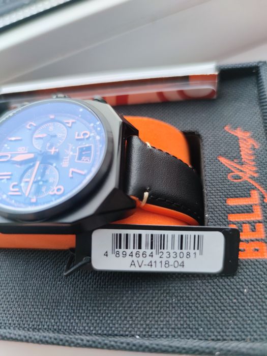 Avi-8 Bell X-1 Chronograph Super Sonic Black