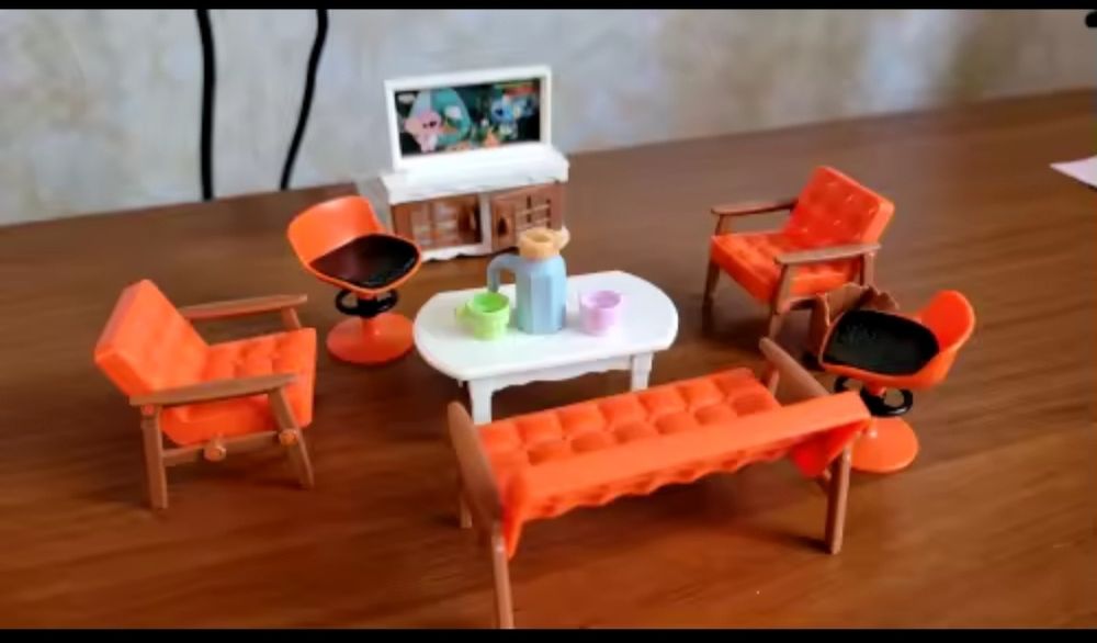 Меблі для ляльок  ЛОЛ ( Мебель для кукол LOL) Барби,  Флоксових животн