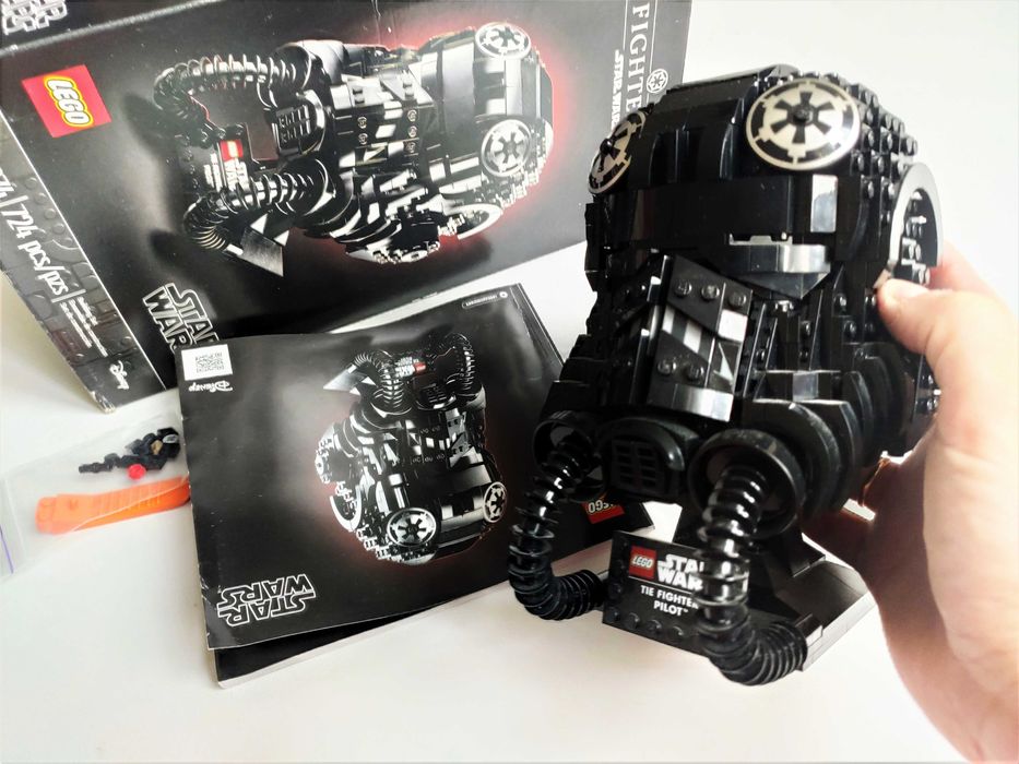 Hard to find! Lego Star Wars 75274 TIE Fighter Pilot Helmet шолом шлем