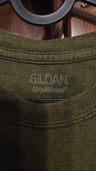 Koszulka vintage khaki gildan t-shirt