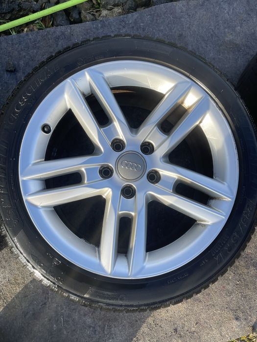 Felgi z oponami wielosezon 225/45/17 audi a3 8p a4 sline