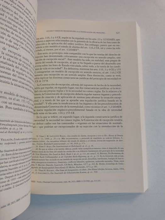 Teoría y Realidade Constitucional