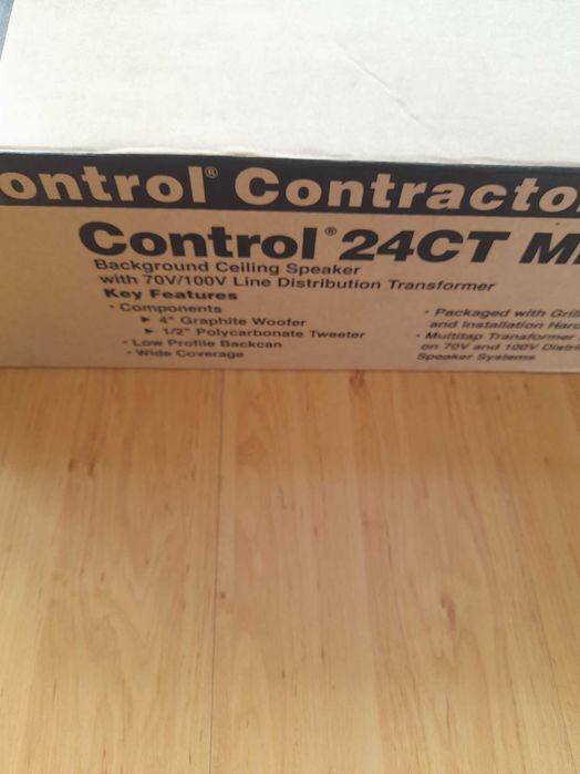 JBL CONTROL 24CT MICRO 9W RMS 4" głośnik sufitowy (para), 100V