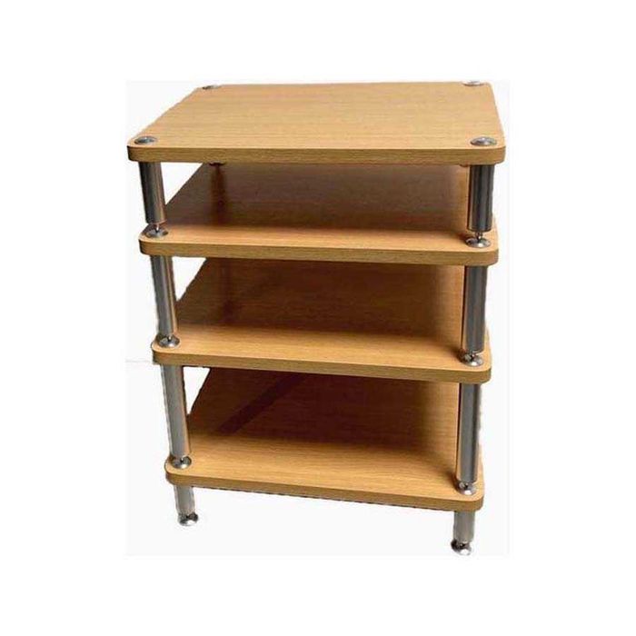 Móvel Hi-Fi 4 Prateleiras independentes sob Spikes e Discos De Conti