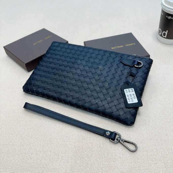 Чоловіча шкіряна сумка клатч Bottega Veneta барсетка , косметичка