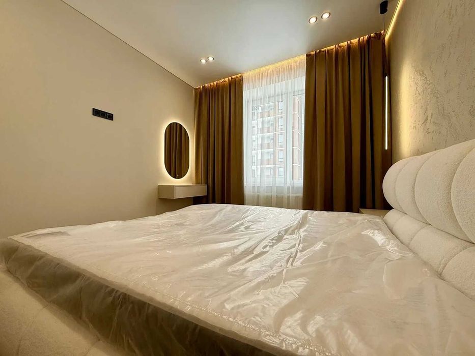 Стильна 1к квартира в ЖК Квартал Краківський з великим балконом.