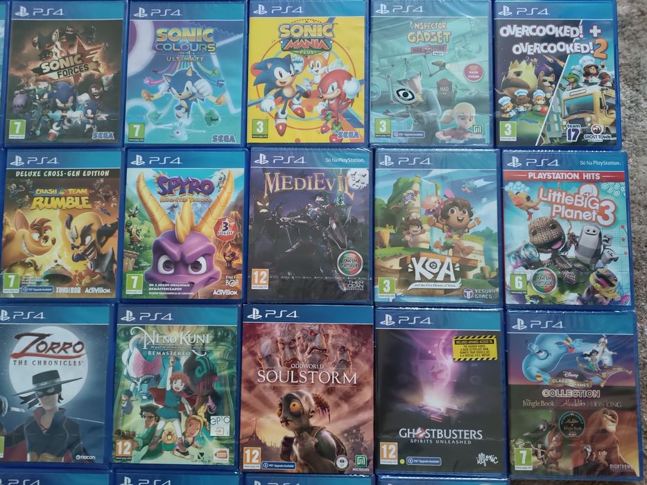 Jogos Infantis/Crianças PlayStation 4