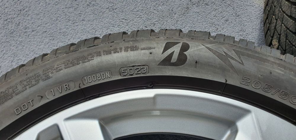 17 5x112  Audi A3 s3  205/50/17 Bridgestone Zimowe