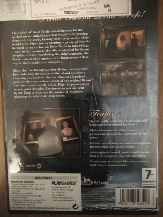 Jogo PC Dead Reefs novo