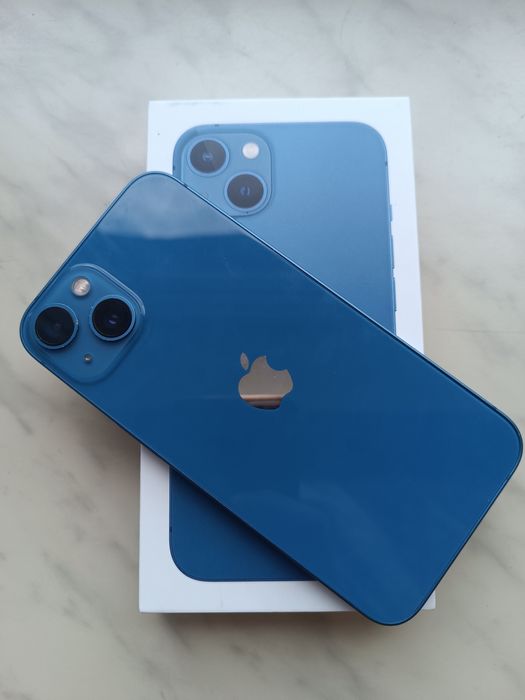 iPhone 13 128GB Niebieski (Blue) | Stan Bdb | Pudełko | Zadbany