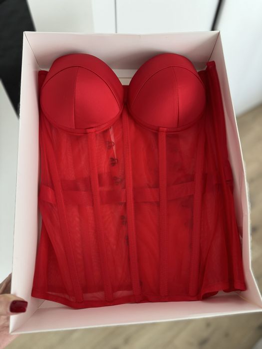 Корсет Statnaia червоний