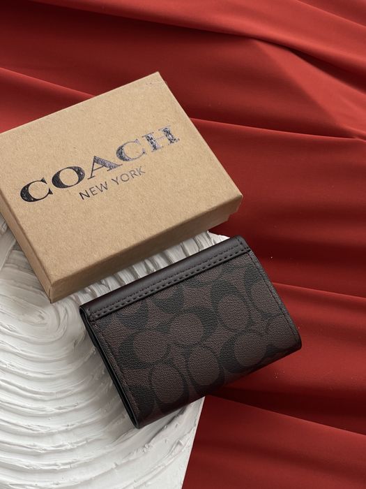 ТОП! Новый женский кошелек Coach. Маленький жіночий гаманець недорого