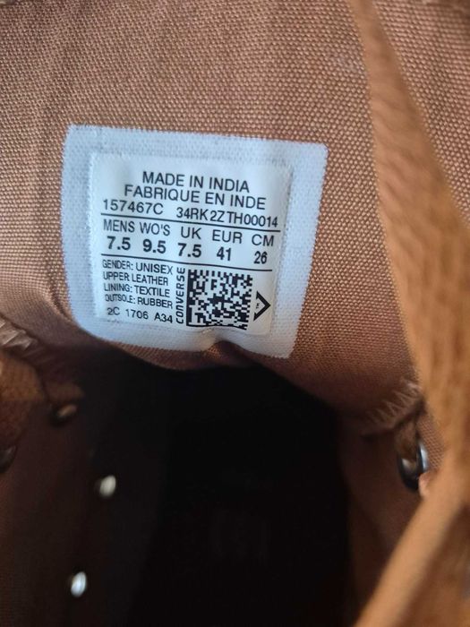 converse rozm 41 nowe skórzane