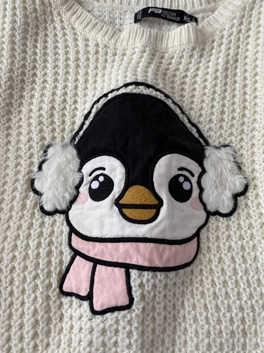 Sweter pingwin 158/164
