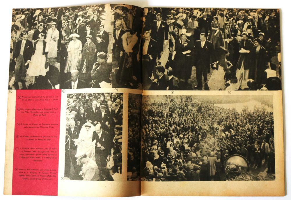 Cascais 1955 casa Maria Pia Saboia c/Príncipe Alexandre Jugoslávia