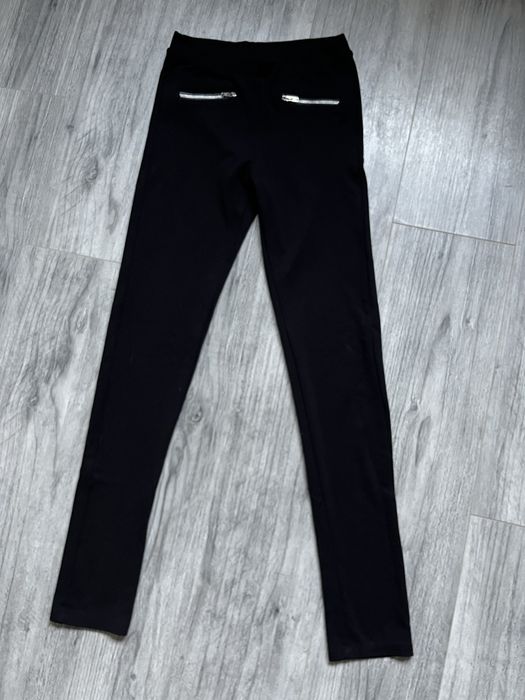 Czarne legginsy h&m xs