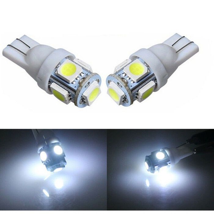 Żarówki H7 H1 H3 W5W led 6000k 2szt