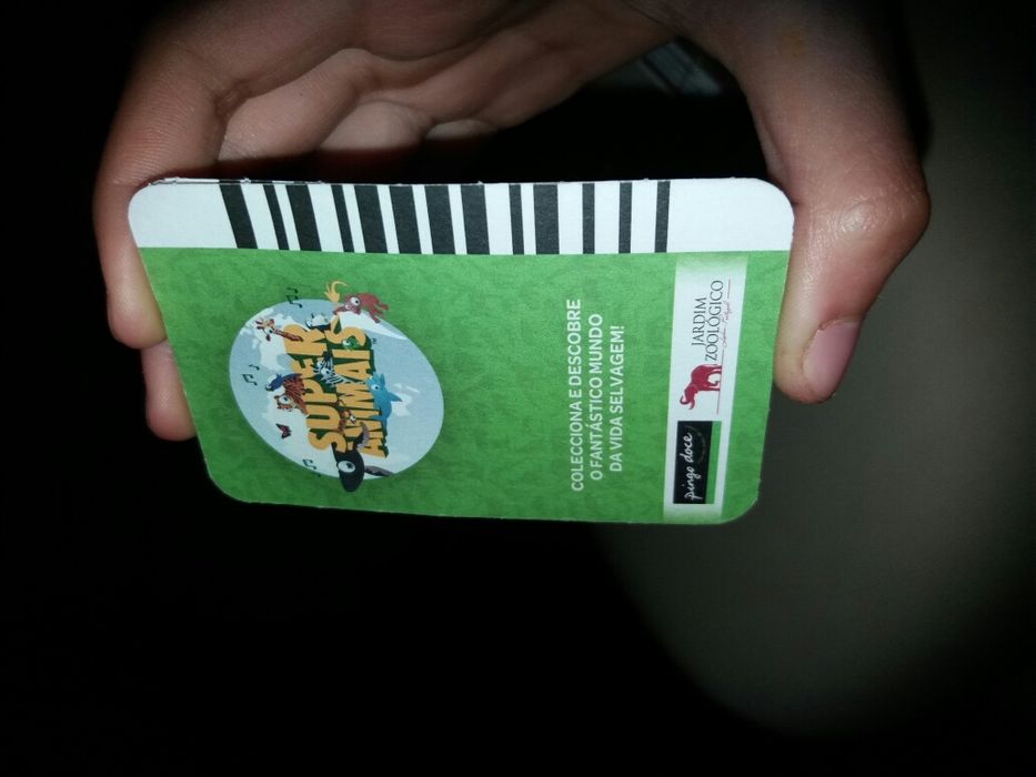 Cartas pingo doce: Super Animais e Super Desportos
