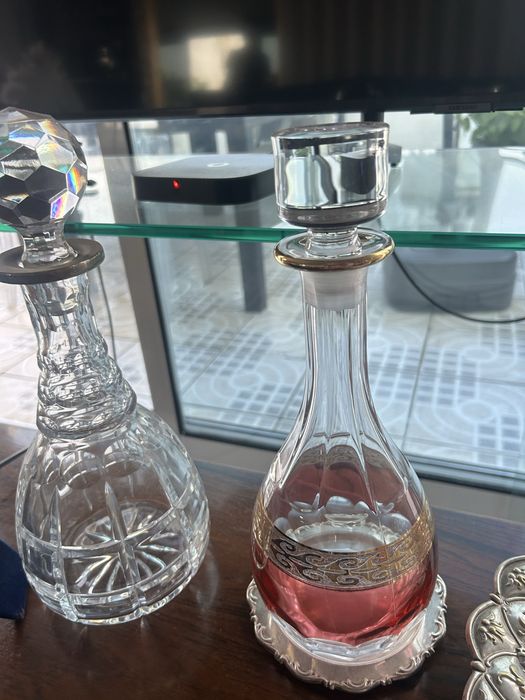 Garrafas cristal
