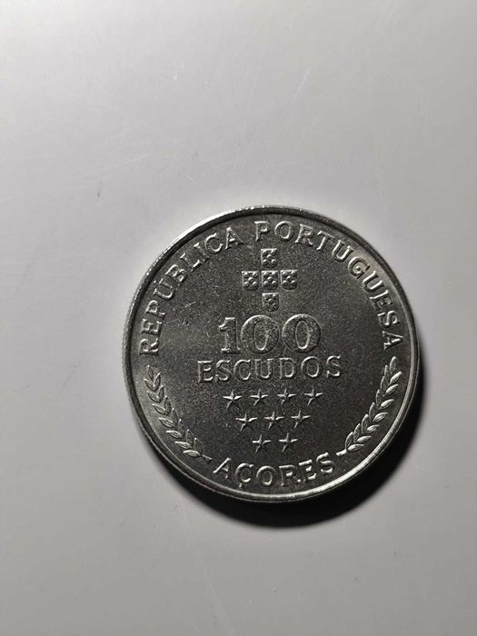 Moeda 100 Escudos 1980 – Região Autónoma dos Açores (Cuproníquel)