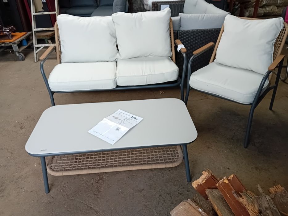 Conjunto de sofás exteriores