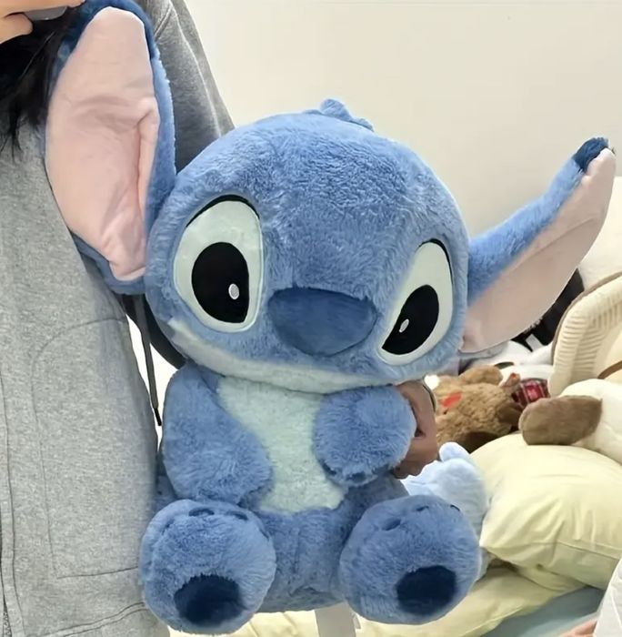 Знижка!Стіч синій ліло та стіч мʼяка іграшка плюшева з вушками