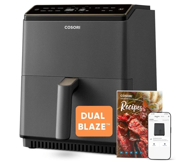 Fryer COSORI Dual Blaze Chef Edition 6.4L Preta KOSP0011EUN