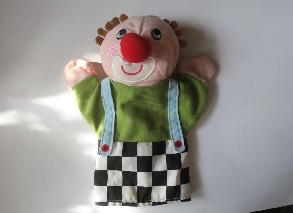 Pacynka clown IKEA Klappar circus klaun