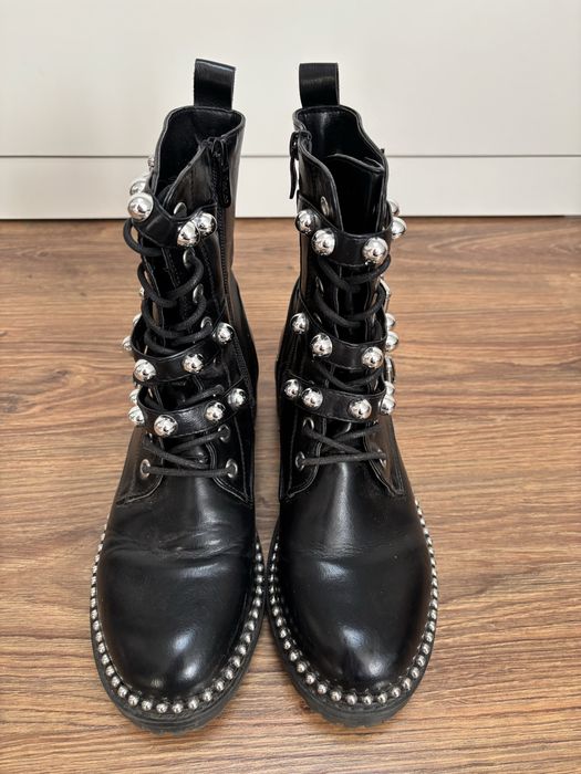 Czarne botki DeeZee za kostke r. 38