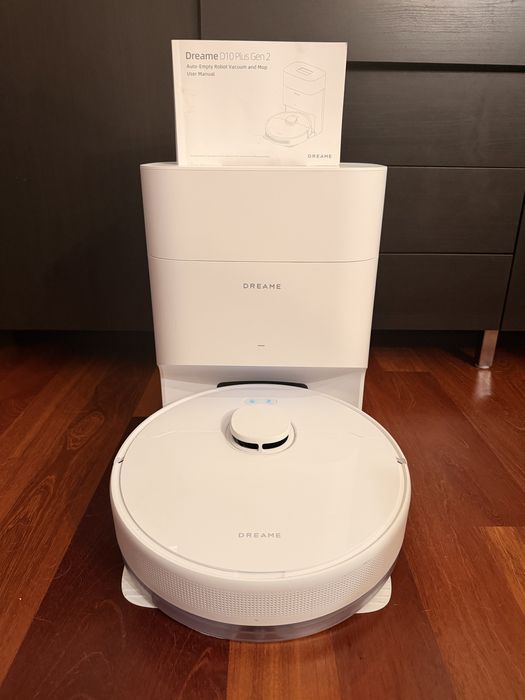 Aspirador Robot Dreame D10 Plus Gen 2 com Estação de Carregamento | Excelente Estado