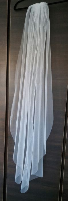 Welon ŚLUBNY Biały 150cm